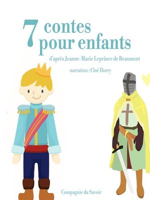 cover image of 7 contes pour enfants de Jeanne-Marie LePrince de Beaumont